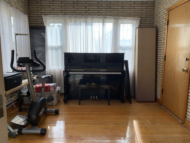 4520 N Austin Ave, Chicago, IL 60630 - sitting room with wood finished floors