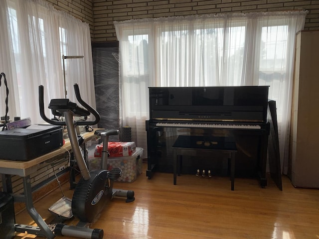 4520 N Austin Ave, Chicago, IL 60630 - sitting room featuring healthy amount of natural light and wood finished floors