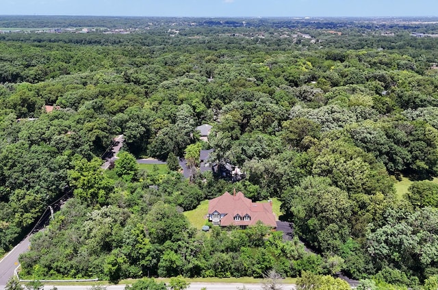 8414 W 119th St, Palos Park, IL 60464 - drone / aerial view of a heavily wooded area