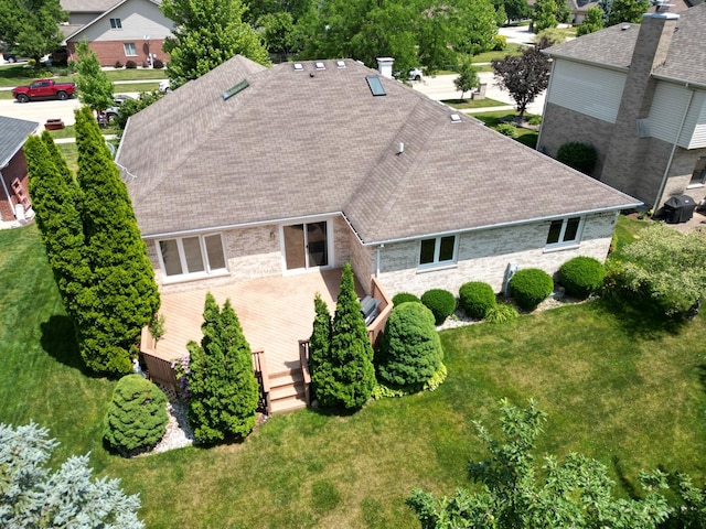 1196 Covington Dr, Lemont, IL 60439 - aerial perspective of suburban area