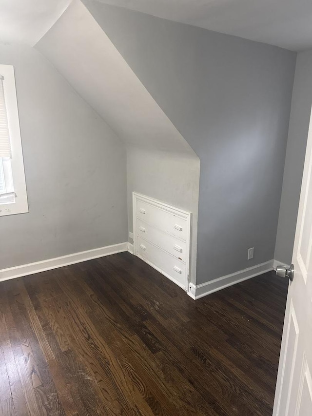 15818 Saint Louis Ave, Markham, IL 60428 - bonus room featuring lofted ceiling and dark wood-type flooring