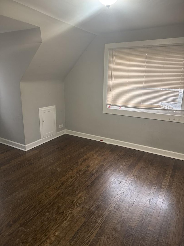 15818 Saint Louis Ave, Markham, IL 60428 - bonus room featuring vaulted ceiling and dark wood-type flooring