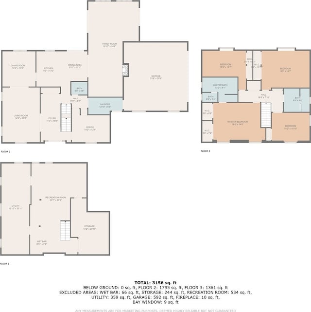 125 Grove Ln, Barrington, IL 60010 - view of property floor plan