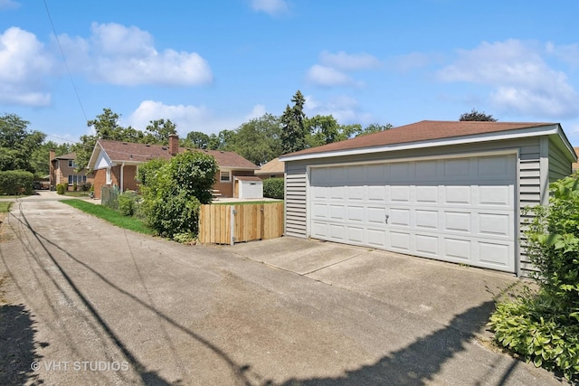 8411 Mansfield Ave, Morton Grove, IL 60053 - view of detached garage