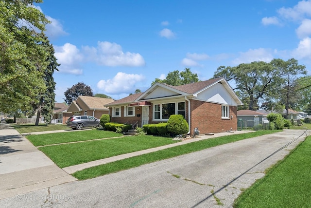 8411 Mansfield Ave, Morton Grove, IL 60053 - ranch-style home with brick siding and concrete driveway
