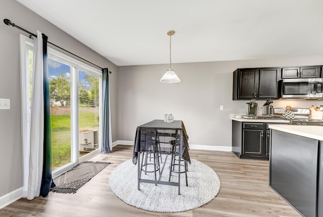 739 Glen Cove Ln, Pingree Grove, IL 60140 - dining room featuring light wood-type flooring