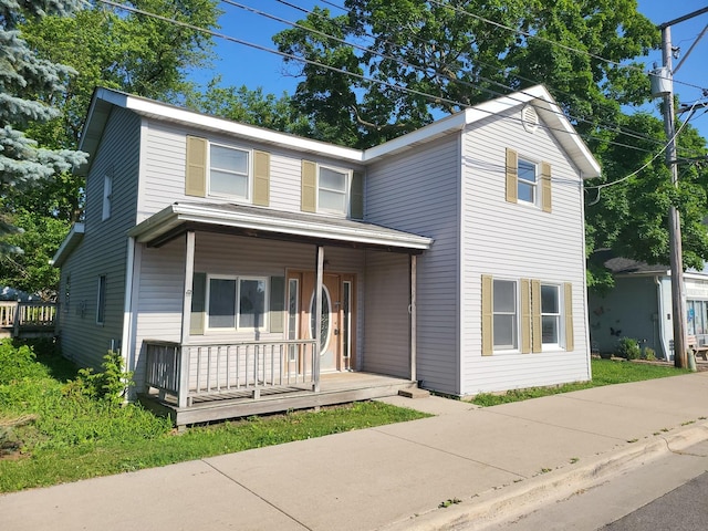67 S Somonauk Rd, Cortland, IL 60112 - view of front of home with a porch
