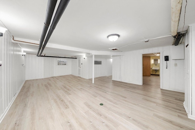 9209 S Hoyne Ave, Chicago, IL 60643 - finished below grade area with light wood-style floors