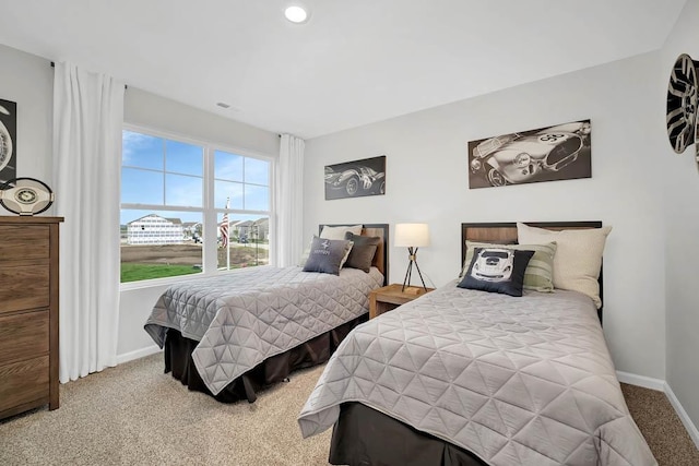 1511 Aspen Ln, Pingree Grove, IL 60140 - carpeted bedroom with baseboards and recessed lighting