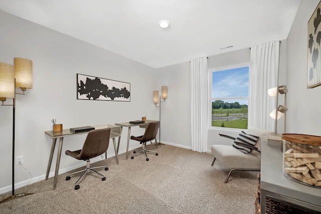 1511 Aspen Ln, Pingree Grove, IL 60140 - home office featuring carpet and baseboards