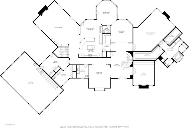33W551 Hub Rd, Wayne, IL 60184 - view of floor plan / room layout