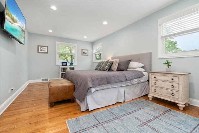 1738 E Jonquil Ter, Arlington Heights, IL 60004 - bedroom featuring wood finished floors and recessed lighting