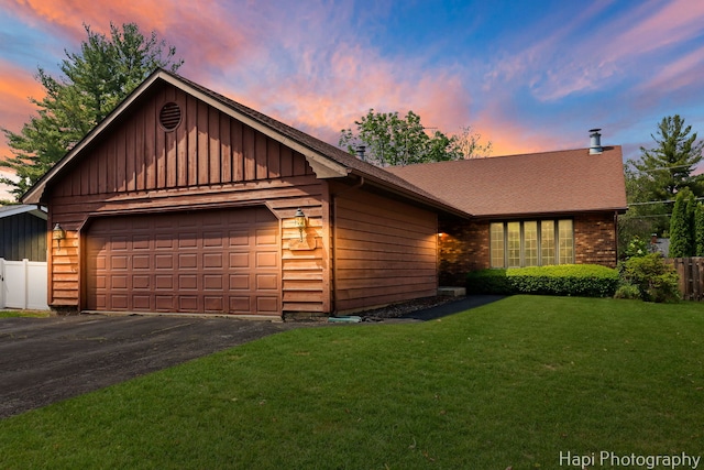 1506 Wilson Ct, Zion, IL 60099 - view of front of property featuring a garage, board and batten siding, and roof with shingles