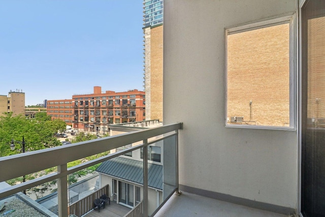 1819 S Michigan Ave Unit 406, Chicago, IL 60616 - balcony featuring a city view