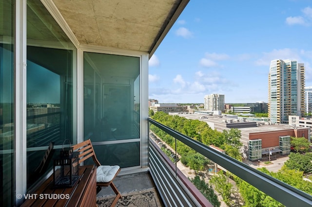800 Elgin Rd Unit 1316, Evanston, IL 60201 - balcony with a city view