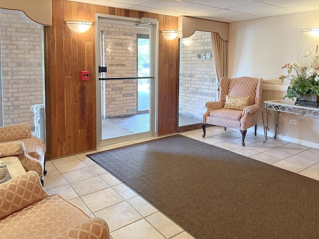 8025 Woodglen Ln Unit 307, Downers Grove, IL 60516 - building lobby featuring wood walls