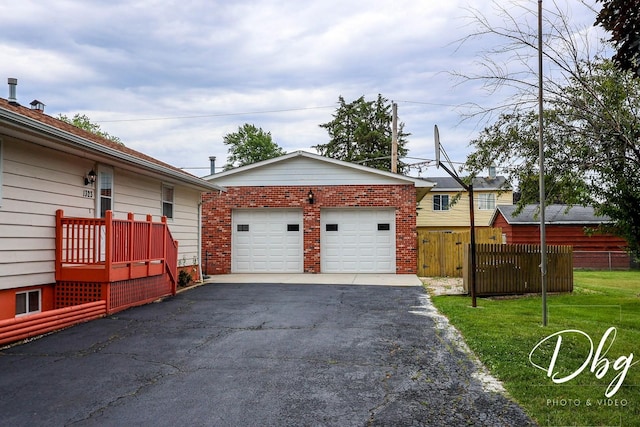 1323 Beverly Dr, Round Lake Beach, IL 60073 - view of detached garage