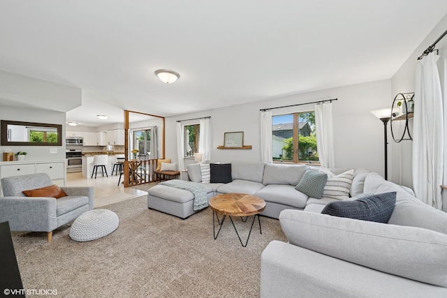 2225 W Weathersfield Way, Schaumburg, IL 60193 - living room featuring plenty of natural light