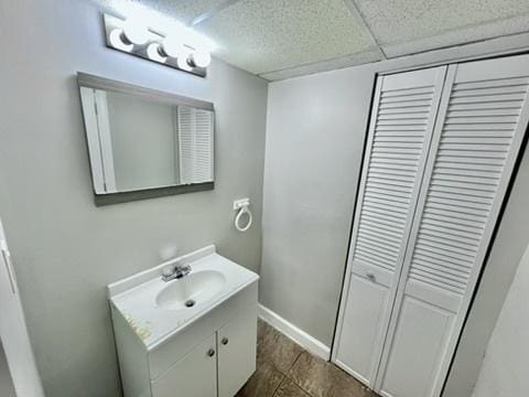 1340 Wesley Ave, Berwyn, IL 60402 - bathroom featuring vanity and baseboards