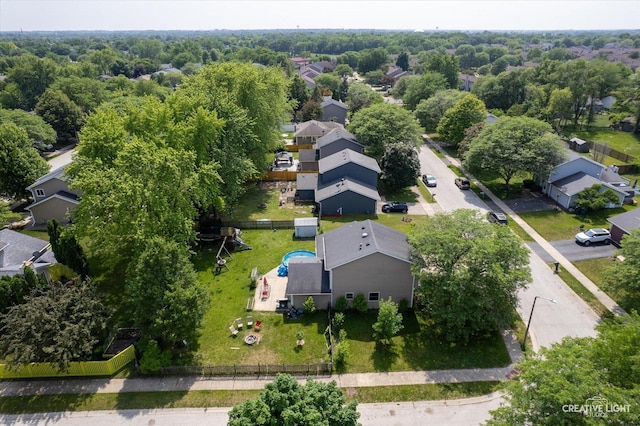2945 Worcester Ln, Aurora, IL 60504 - aerial perspective of suburban area
