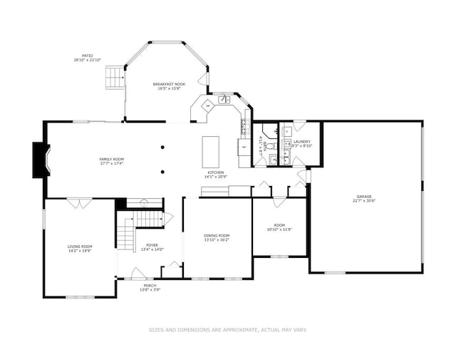 21705 W Hilandale Ct, Kildeer, IL 60047 - view of property floor plan