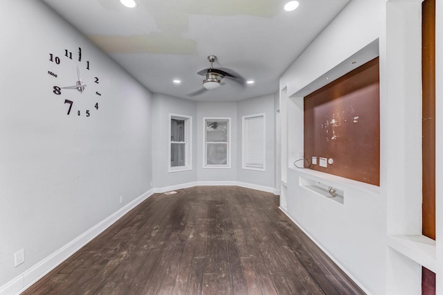 7125 S Sangamon St, Chicago, IL 60621 - hallway with wood finished floors and recessed lighting