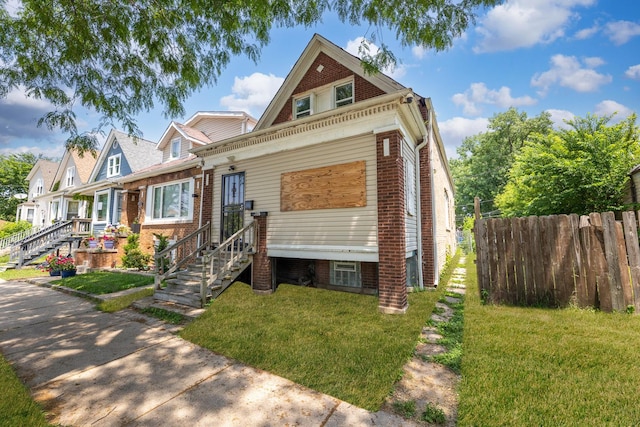 7125 S Sangamon St, Chicago, IL 60621 - view of front facade featuring brick siding