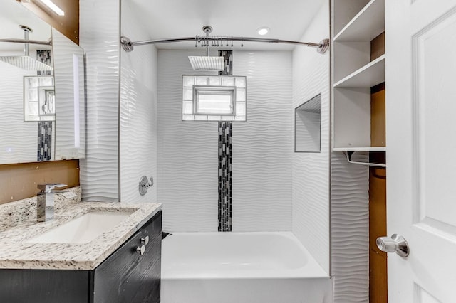 7125 S Sangamon St, Chicago, IL 60621 - full bathroom with vanity and shower / bathtub combination