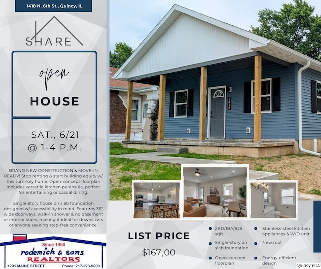 1418 N 6th, Quincy, IL 62301 - view of a document with multiple images