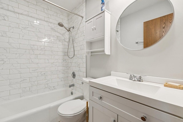 1228 N Lake Shore Dr, Round Lake Beach, IL 60073 - full bath with vanity and tub / shower combination