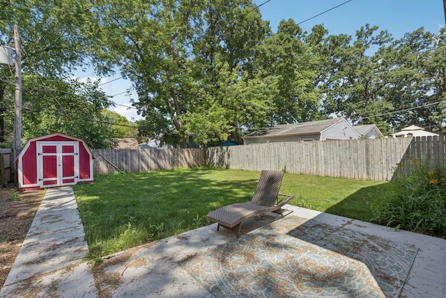 1228 N Lake Shore Dr, Round Lake Beach, IL 60073 - fenced backyard featuring a patio and a shed