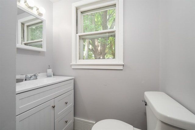 112 NW Adams St N, Hopedale, IL 61747 - half bath with toilet and vanity