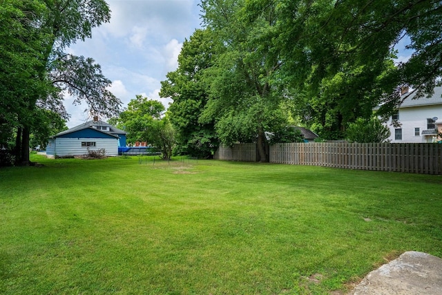 112 NW Adams St N, Hopedale, IL 61747 - view of yard