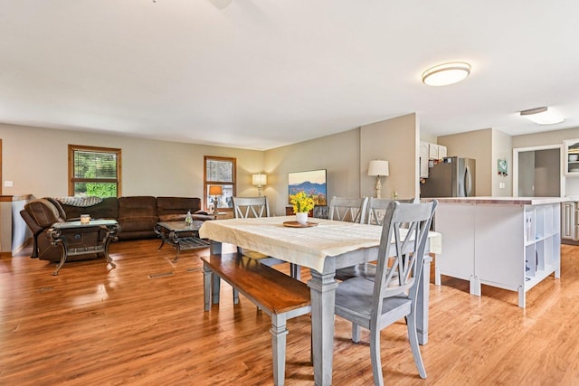 6180 Elm St, Union, IL 60180 - dining area featuring light wood finished floors