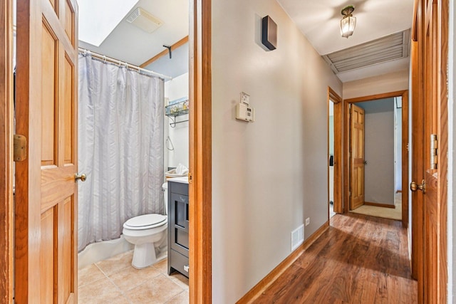 6180 Elm St, Union, IL 60180 - corridor with wood finished floors