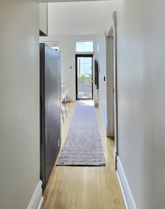2680 N Burling St Unit 3S, Chicago, IL 60614 - corridor with light wood-type flooring