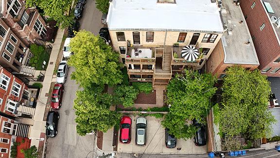 2680 N Burling St Unit 3S, Chicago, IL 60614 - aerial view