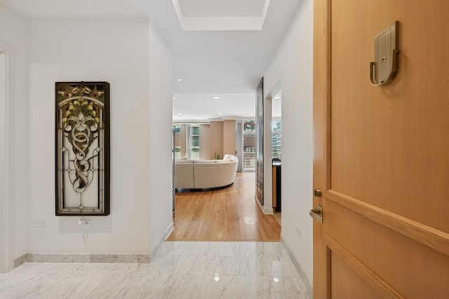 415 E N Water St Unit 806, Chicago, IL 60611 - foyer entrance with baseboards and recessed lighting
