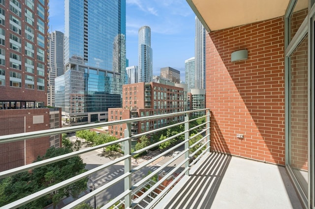 415 E N Water St Unit 806, Chicago, IL 60611 - balcony with a view of skyline