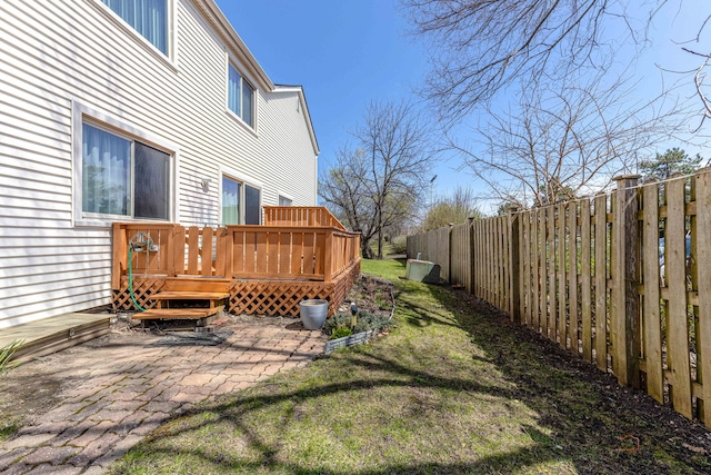 321 E Forest Knoll Dr, Palatine, IL 60074 - view of yard with a patio and a deck