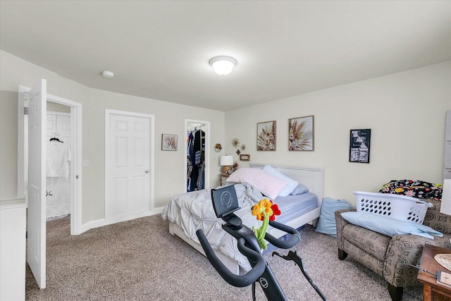1707 Lydia Ct, Urbana, IL 61802 - carpeted bedroom featuring a closet and a walk in closet