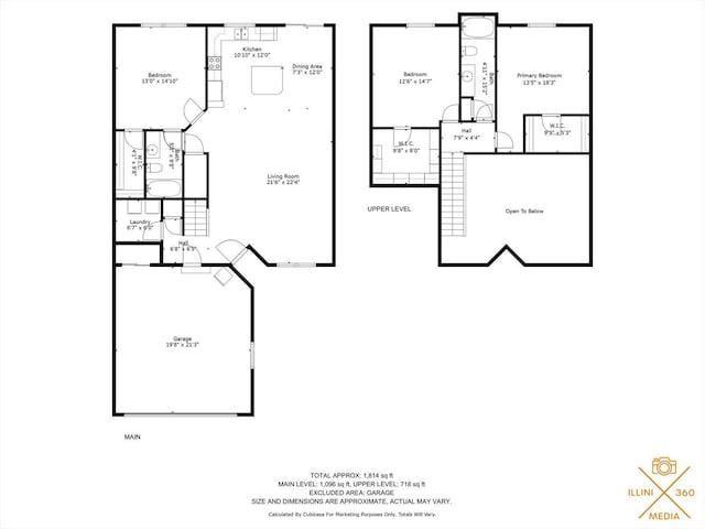1707 Lydia Ct, Urbana, IL 61802 - view of home floor plan
