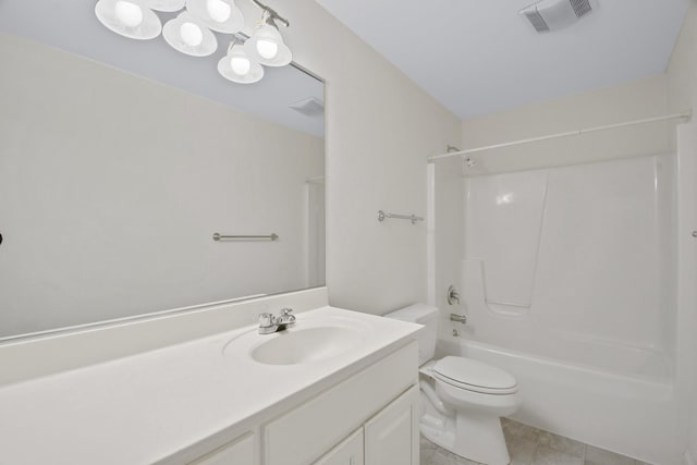 1707 Lydia Ct, Urbana, IL 61802 - bathroom featuring vanity, washtub / shower combination, and tile patterned flooring