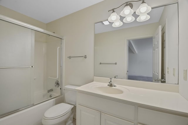 1707 Lydia Ct, Urbana, IL 61802 - bathroom with vanity and bath / shower combo with glass door