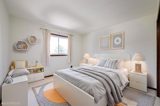 4085 N New Britton Dr, Hoffman Estates, IL 60192 - bedroom with baseboards and light carpet