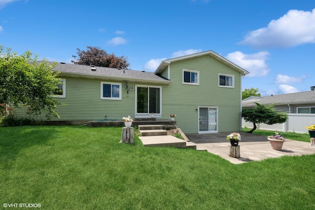 4085 N New Britton Dr, Hoffman Estates, IL 60192 - rear view of property with a patio