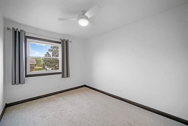 7927 164th Pl Unit 236, Tinley Park, IL 60477 - unfurnished room featuring carpet and a ceiling fan