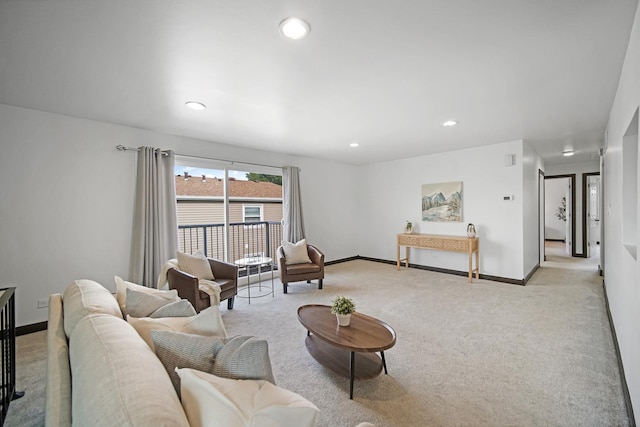 7927 164th Pl Unit 236, Tinley Park, IL 60477 - carpeted living room with recessed lighting