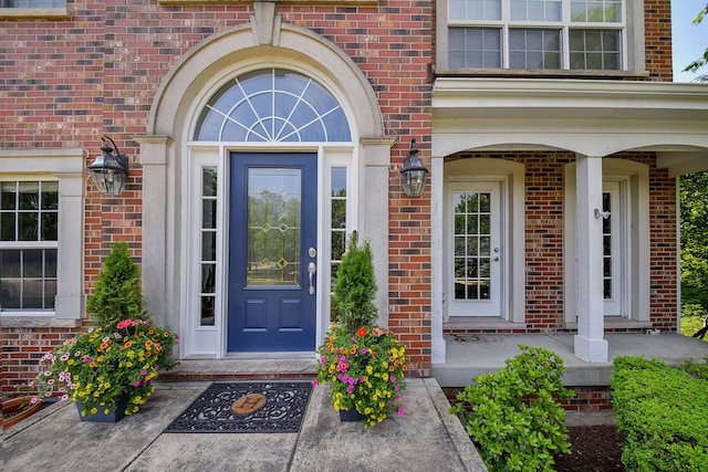 624 Pottawatomie Trl, Batavia, IL 60510 - property entrance featuring brick siding and a porch