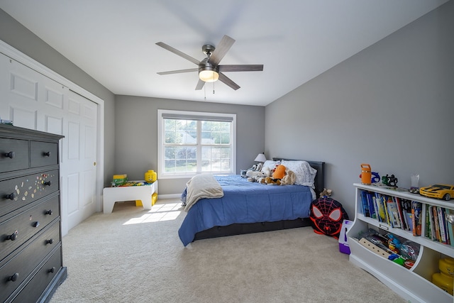 624 Pottawatomie Trl, Batavia, IL 60510 - bedroom featuring carpet and ceiling fan